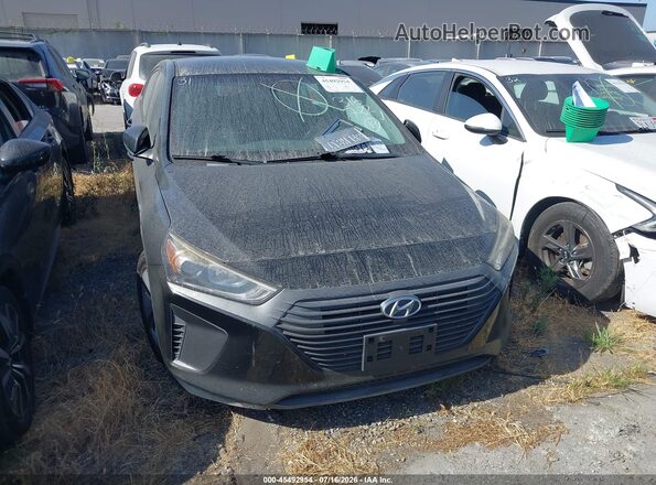 KMHC65LC6KU132685 2019 HYUNDAI IONIQ HYBRID Черный Вид задней части салона