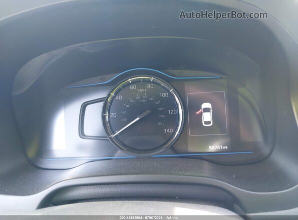 KMHC65LC6KU132685 2019 HYUNDAI IONIQ HYBRID Черный Вид задних сидений