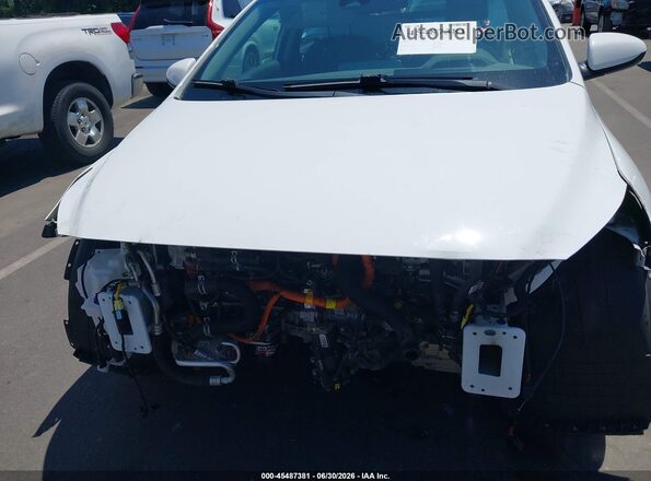 KMHC65LC6LU231105 2020 HYUNDAI IONIQ HYBRID White წინა ხედი