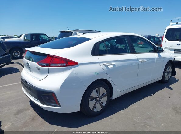 KMHC65LC6LU231105 2020 HYUNDAI IONIQ HYBRID White უკანა მარჯვენა