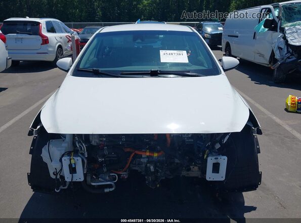 KMHC65LC6LU231105 2020 HYUNDAI IONIQ HYBRID White უკანა სალონის ხედი