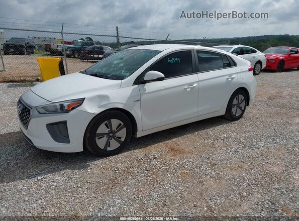 KMHC65LC6LU231895 2020 HYUNDAI IONIQ HYBRID White Передня ліва чверть