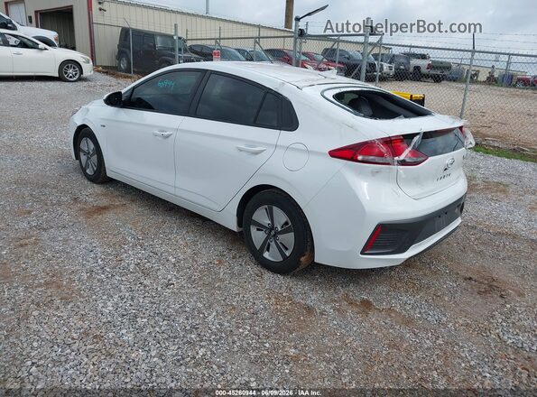KMHC65LC6LU231895 2020 HYUNDAI IONIQ HYBRID White Задня ліва чверть