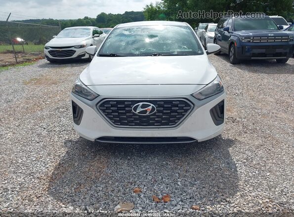 KMHC65LC6LU231895 2020 HYUNDAI IONIQ HYBRID White Вид щитка приладів