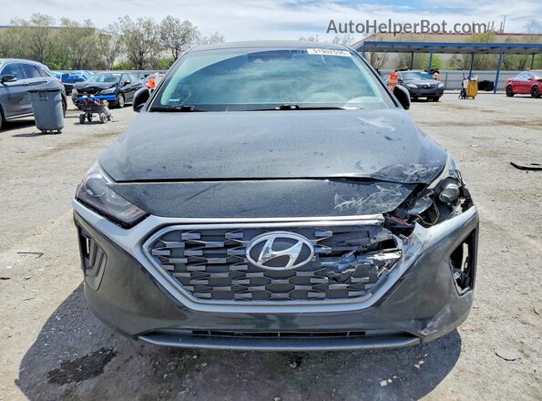 KMHC65LC6MU253106 2021 HYUNDAI IONIQ Black Դիմացի տեսք