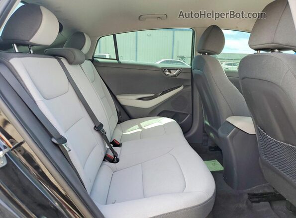KMHC65LC6MU253106 2021 HYUNDAI IONIQ Black Հետևի նստատեղերի տեսք