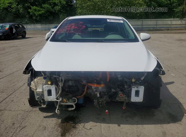 KMHC65LC7HU024620 2017 HYUNDAI IONIQ White Вид спереду
