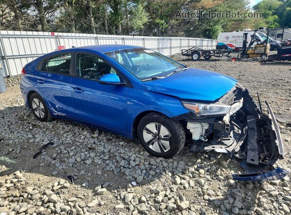 KMHC65LC7HU056645 2017 HYUNDAI IONIQ Blue Przód prawy