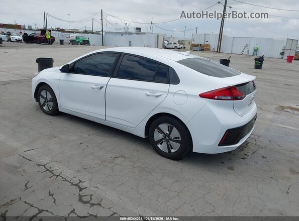 KMHC65LC7HU057262 2017 HYUNDAI IONIQ Белый Задняя левая четверть