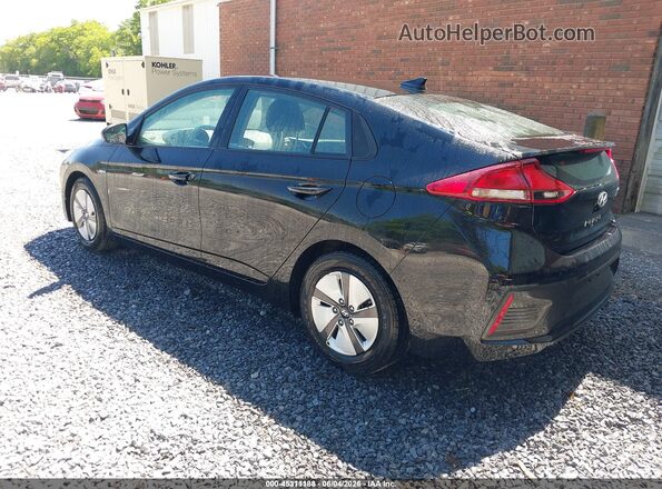 KMHC65LC7JU075671 2018 HYUNDAI IONIQ HYBRID Black Trasero izquierdo