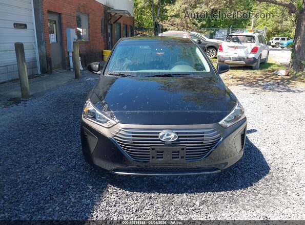 KMHC65LC7JU075671 2018 HYUNDAI IONIQ HYBRID Black Vista interior trasera