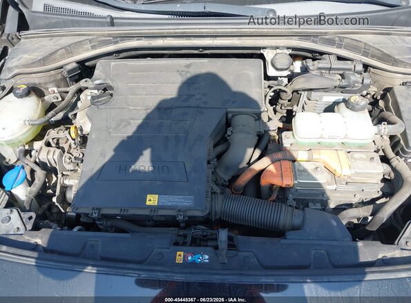 KMHC65LC7JU095533 2018 HYUNDAI IONIQ HYBRID Black Widok z tyłu