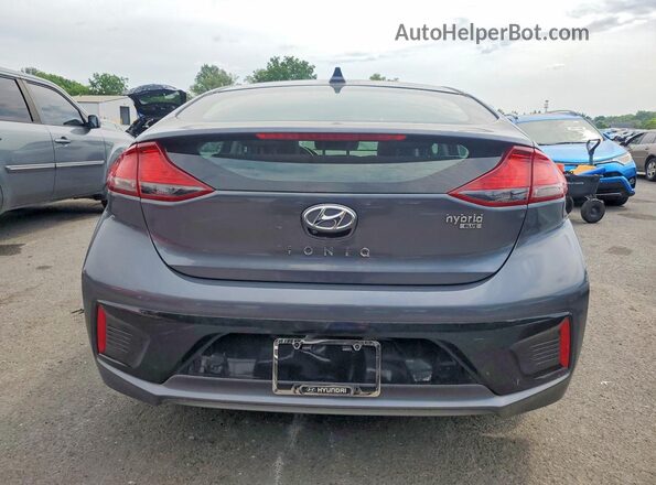 KMHC65LC7KU114597 2019 HYUNDAI IONIQ Gray Rear view