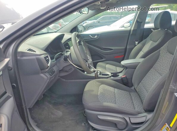 KMHC65LC7KU114597 2019 HYUNDAI IONIQ Gray Front interior view