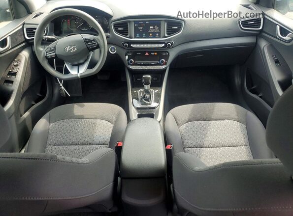 KMHC65LC7KU114597 2019 HYUNDAI IONIQ Gray Dashboard view