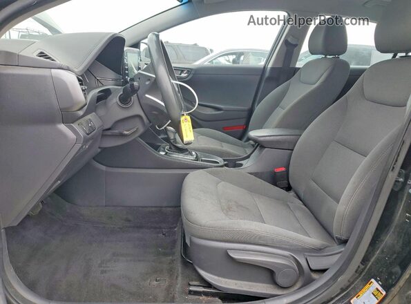 KMHC65LC7LU228312 2020 HYUNDAI IONIQ Black Widok wnętrza z przodu