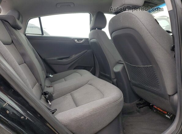 KMHC65LC7LU228312 2020 HYUNDAI IONIQ Black Widok tylnych siedzeń