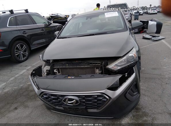 KMHC65LC7LU234868 2020 HYUNDAI IONIQ HYBRID Gray უკანა სალონის ხედი
