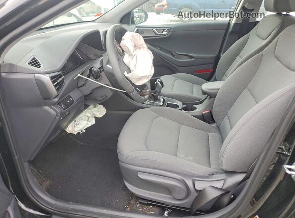 KMHC65LC7NU270787 2022 HYUNDAI IONIQ Black Vista interior delantera