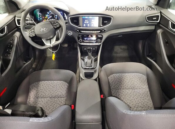 KMHC65LC8KU121414 2019 HYUNDAI IONIQ Черный 