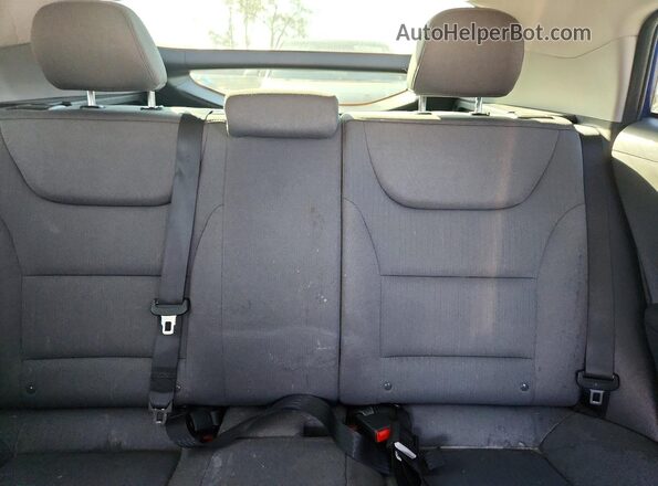 KMHC65LC8LU212765 2020 HYUNDAI IONIQ Blue Rear seats view