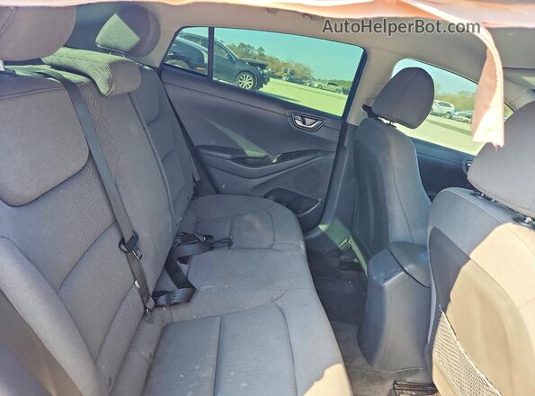 KMHC65LC8LU212765 2020 HYUNDAI IONIQ Blue Rear interior view