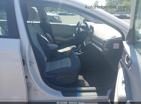 KMHC65LC8LU218064 2020 HYUNDAI IONIQ HYBRID White წინა სალონის ხედი
