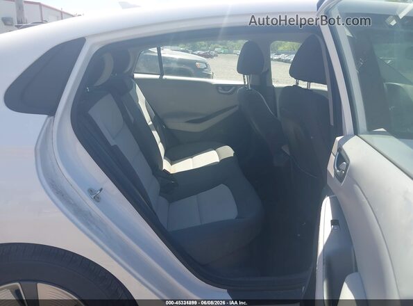 KMHC65LC8LU218064 2020 HYUNDAI IONIQ HYBRID White VIN კოდის სტიკერის ხედი