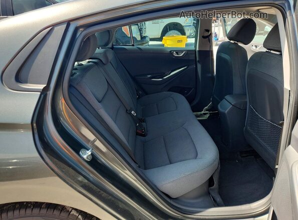 KMHC65LC8LU229047 2020 HYUNDAI IONIQ Gray Вид задніх сидінь