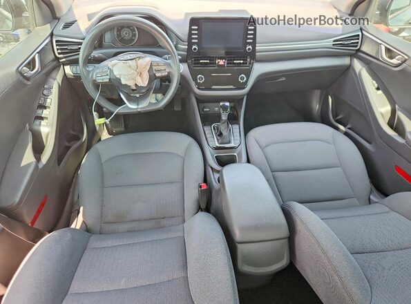 KMHC65LC8LU229047 2020 HYUNDAI IONIQ Gray Вид панелі приладів
