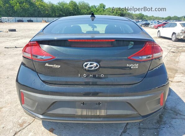 KMHC65LC9JU076708 2018 HYUNDAI IONIQ Black Rear view