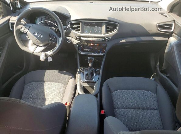 KMHC65LC9JU076708 2018 HYUNDAI IONIQ Black Dashboard view