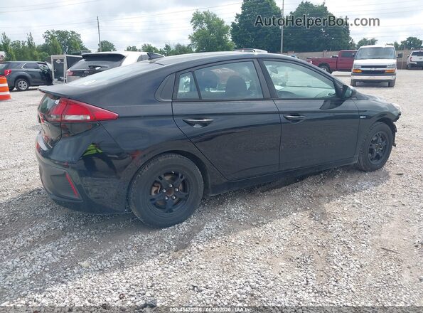 KMHC65LC9KU133829 2019 HYUNDAI IONIQ HYBRID Black Задня права чверть