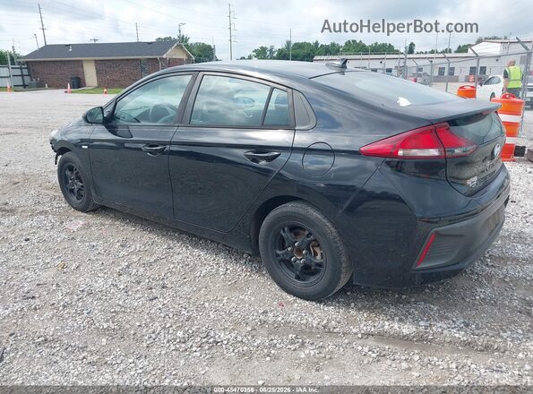KMHC65LC9KU133829 2019 HYUNDAI IONIQ HYBRID Black Задня ліва чверть