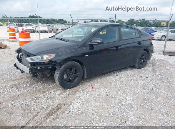 KMHC65LC9KU133829 2019 HYUNDAI IONIQ HYBRID Black Передня ліва чверть
