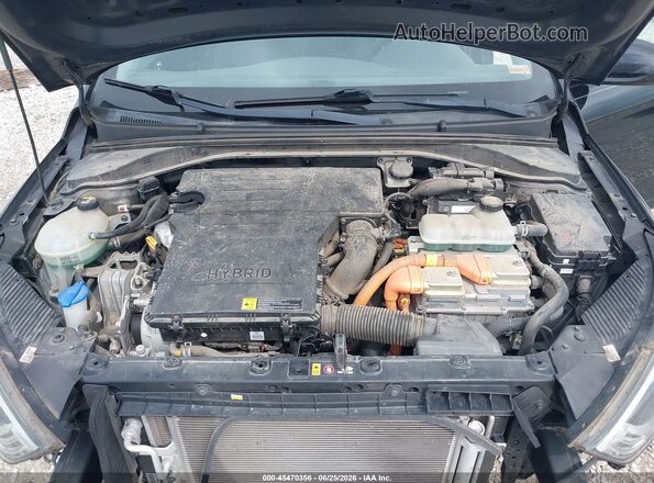 KMHC65LC9KU133829 2019 HYUNDAI IONIQ HYBRID Black Вид ззаду