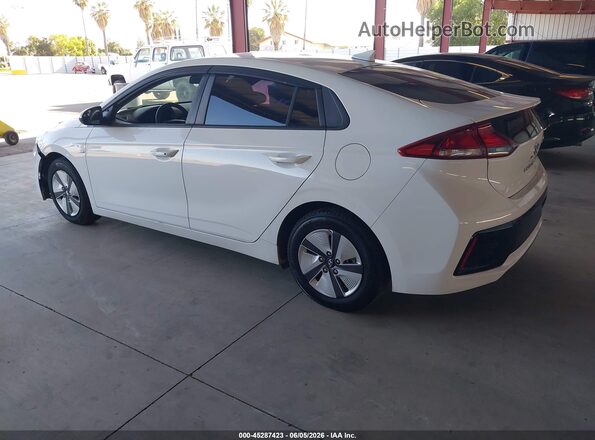 KMHC65LC9KU145222 2019 HYUNDAI IONIQ HYBRID White Tył lewy