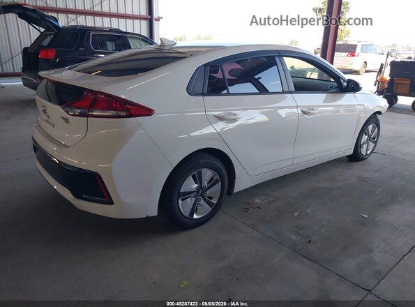 KMHC65LC9KU145222 2019 HYUNDAI IONIQ HYBRID White Tył prawy
