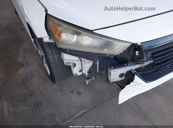 KMHC65LC9KU145222 2019 HYUNDAI IONIQ HYBRID White Widok z przodu