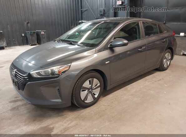 KMHC65LC9KU156964 2019 HYUNDAI IONIQ HYBRID Gray Передня ліва чверть