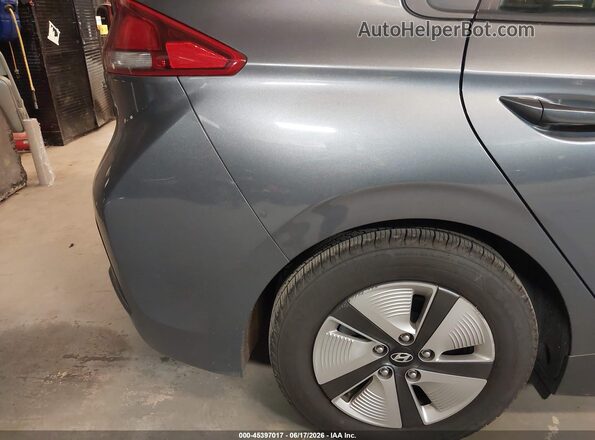 KMHC65LC9KU156964 2019 HYUNDAI IONIQ HYBRID Gray Вид задньої частини салону