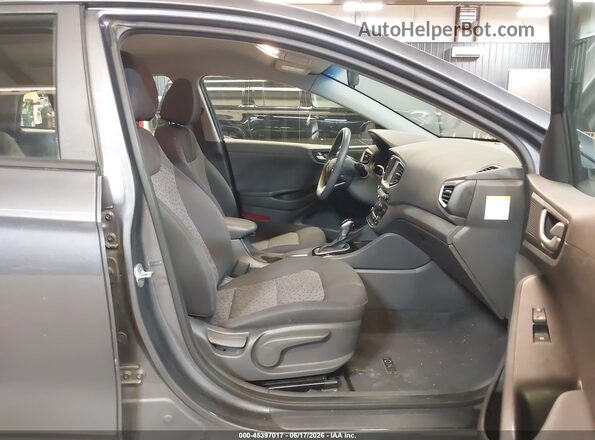 KMHC65LC9KU156964 2019 HYUNDAI IONIQ HYBRID Gray Вид салону спереду