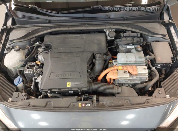 KMHC65LC9KU156964 2019 HYUNDAI IONIQ HYBRID Gray Вид ззаду