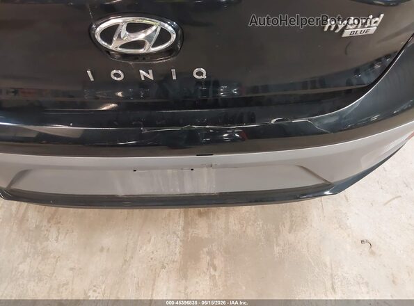 KMHC65LC9LU220115 2020 HYUNDAI IONIQ HYBRID Black ხელსაწყოთა პანელის ხედი