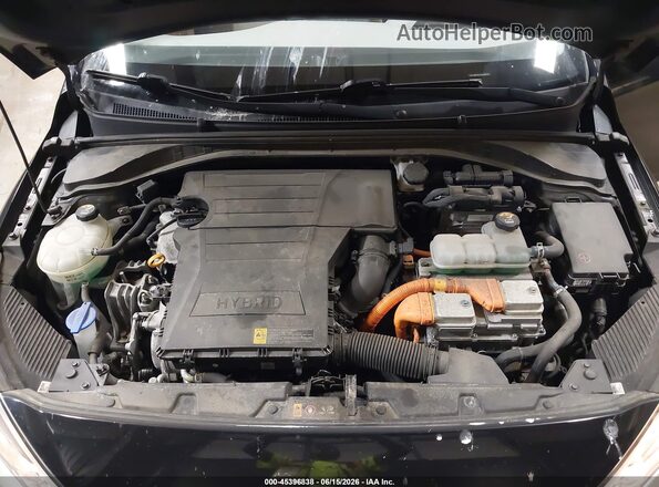 KMHC65LC9LU220115 2020 HYUNDAI IONIQ HYBRID Black უკანა ხედი