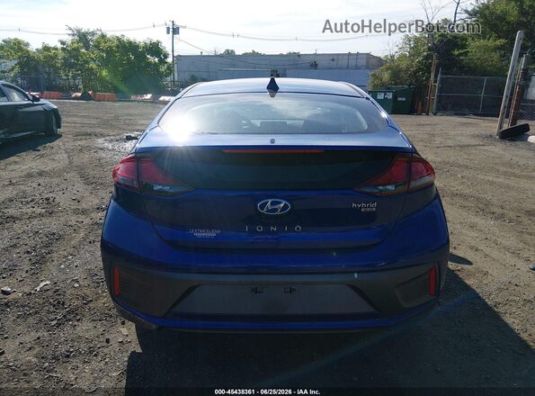 KMHC65LC9NU270239 2022 HYUNDAI IONIQ HYBRID Blue 