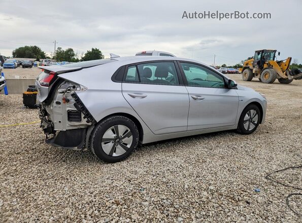 KMHC65LCXHU029990 2017 HYUNDAI IONIQ Silver Tył prawy