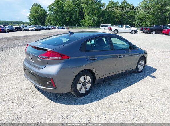 KMHC65LCXKU107725 2019 HYUNDAI IONIQ HYBRID Gray Rear right