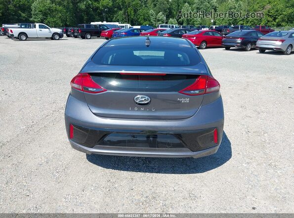 KMHC65LCXKU107725 2019 HYUNDAI IONIQ HYBRID Gray 