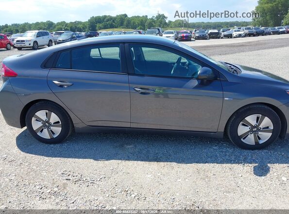 KMHC65LCXKU107725 2019 HYUNDAI IONIQ HYBRID Gray 